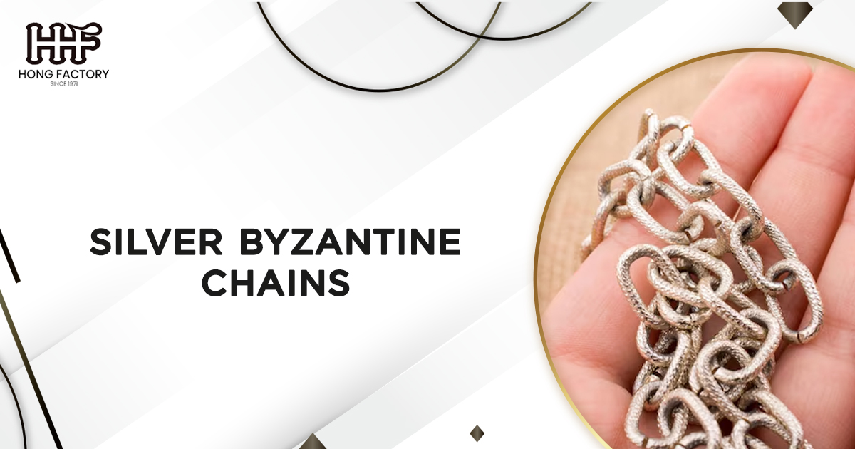 What Are Some Popular Styles of silver byzantine chains?